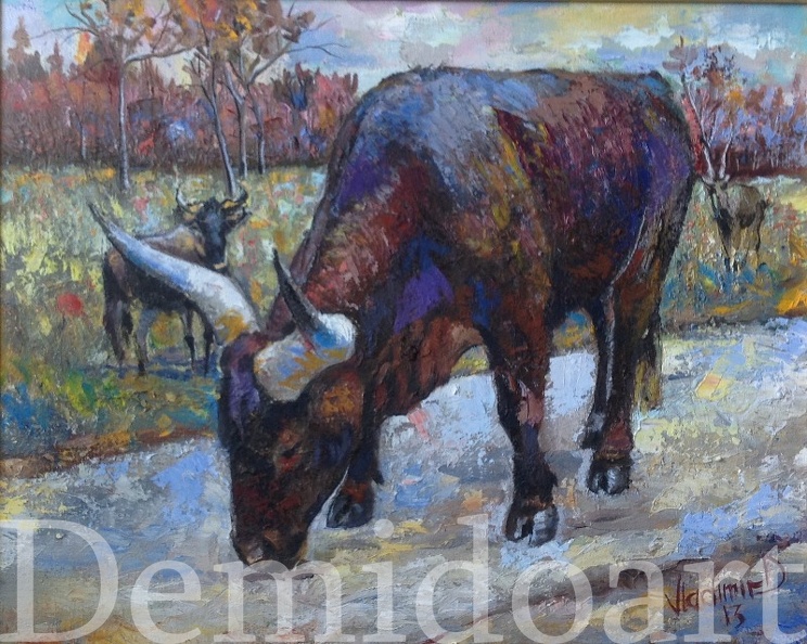 16x20 oil on canvas  buffalo.JPG